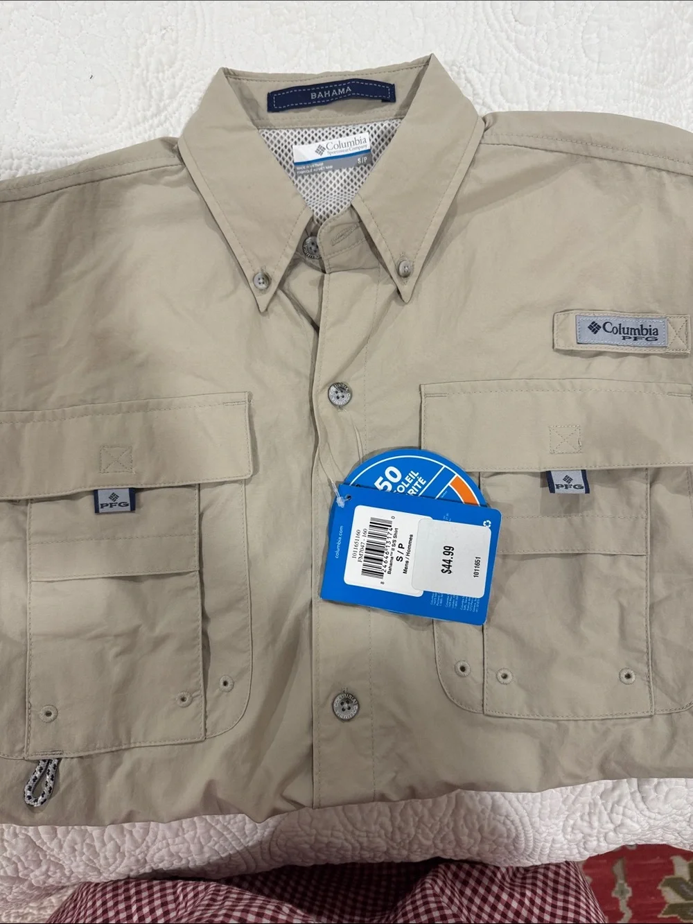 Columbia Men’s Bahama II Shirt Jacket - Khaki/Tan